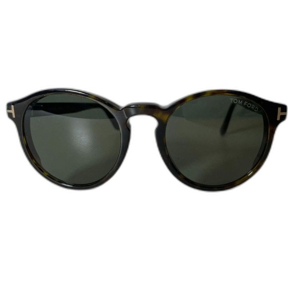 Tom Ford Accessories - TOM FORD IAN-02 TF591 52N UNISEX SUNGLASSES - Dark Havana/Green